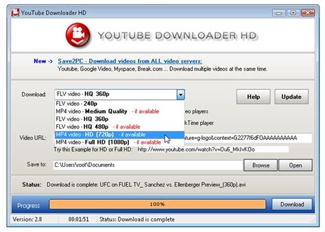 Downloader youtube hd - How to Download a 2160p YouTube Video 2160p, also known as 4K or Ultra HD, is a resolution of over eight million pixels (3840 x 2160), which is four times the resolution of 1080p. It provides an extremely clear image, making it ideal for larger screens and applications …